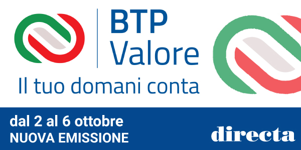 BTP Valore 2 - 6 ottobre 2023